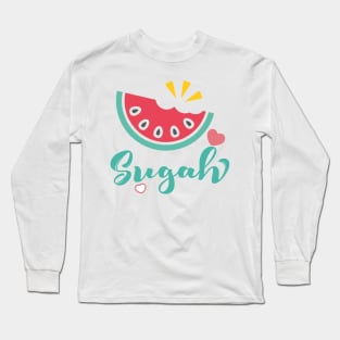 Watermelon Sugah Lover Long Sleeve T-Shirt